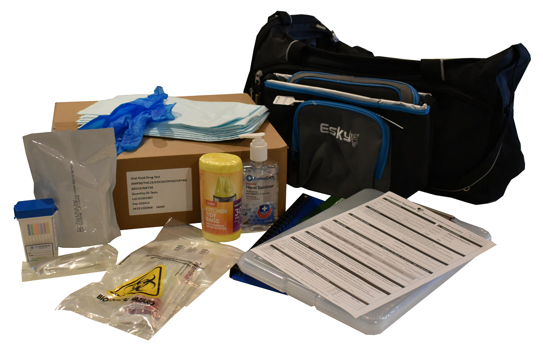 Drug Testing Starter Kit - Oral-Fluid (Saliva) - Large
