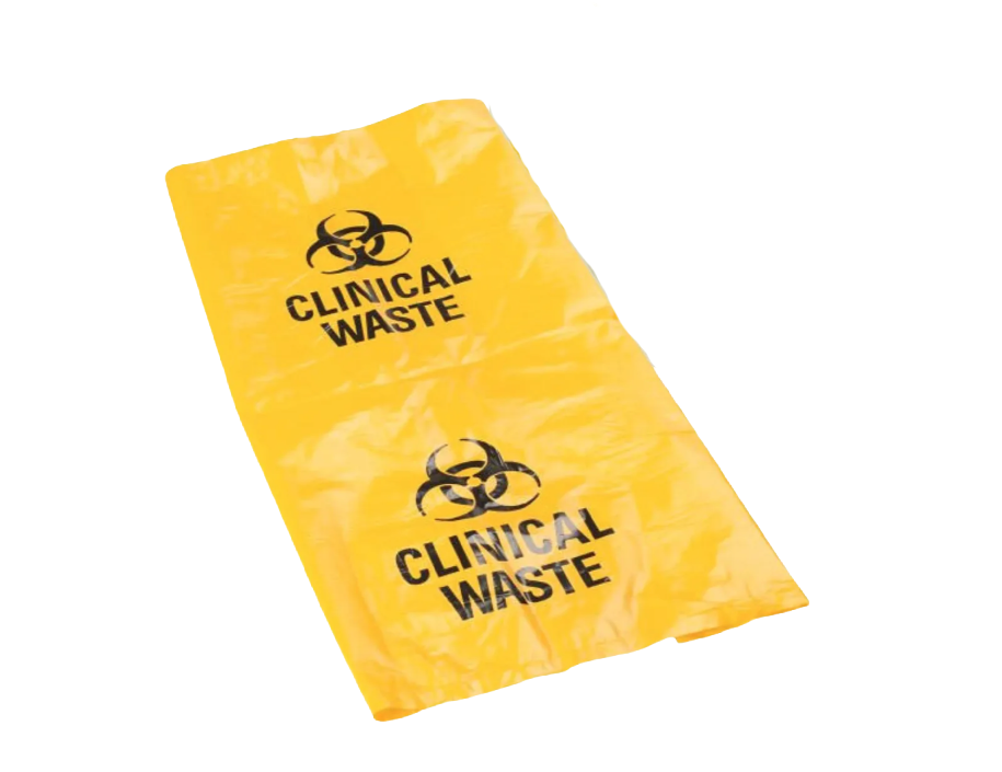 60L Yellow Clinical Waste Bags 85X61cm